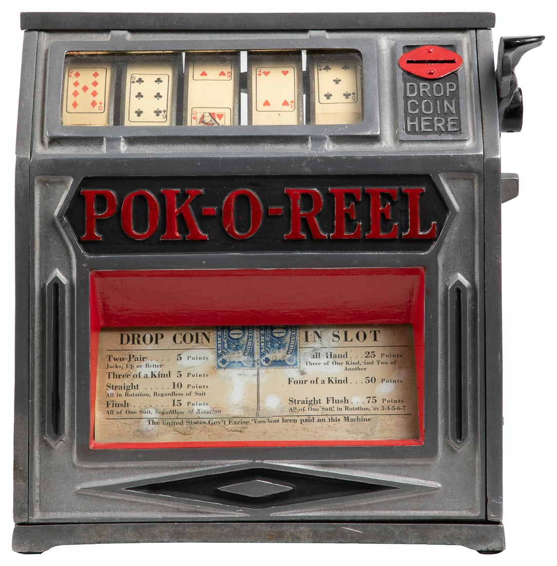 Groetchen 5 Cent “Pok-O-Reel” Trade Stimulator. Chicago: Gr... (1 of 4)