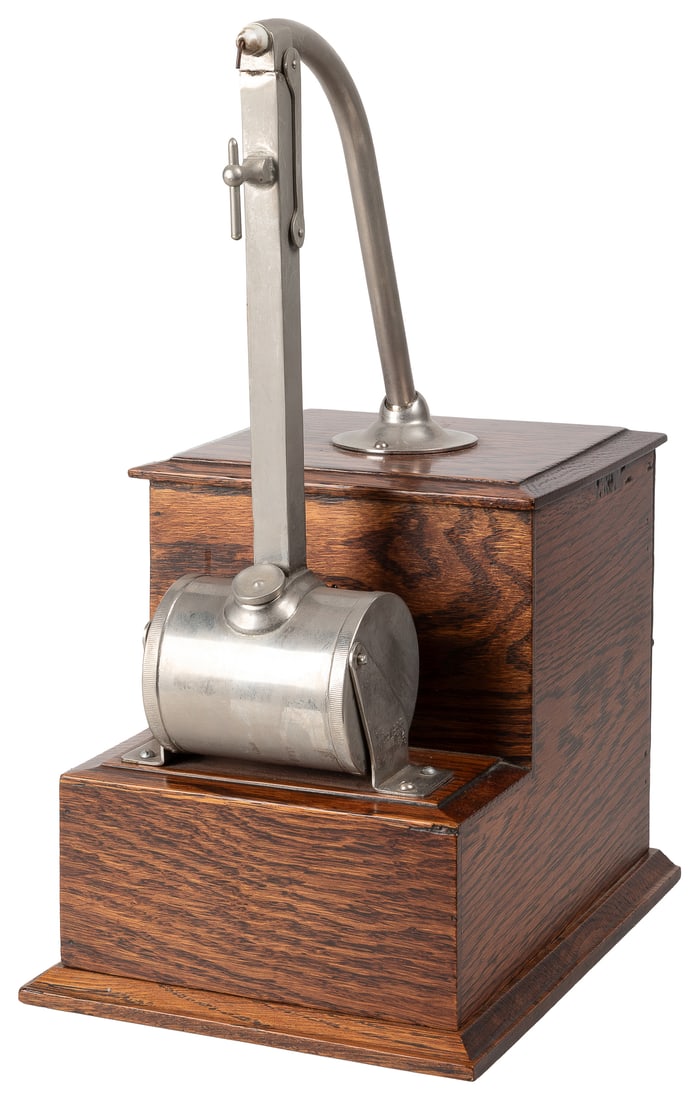 Eldred Mfg. “The Wireless” Cigar Lighter. Chicago, ca. 1900... (1 of 3)