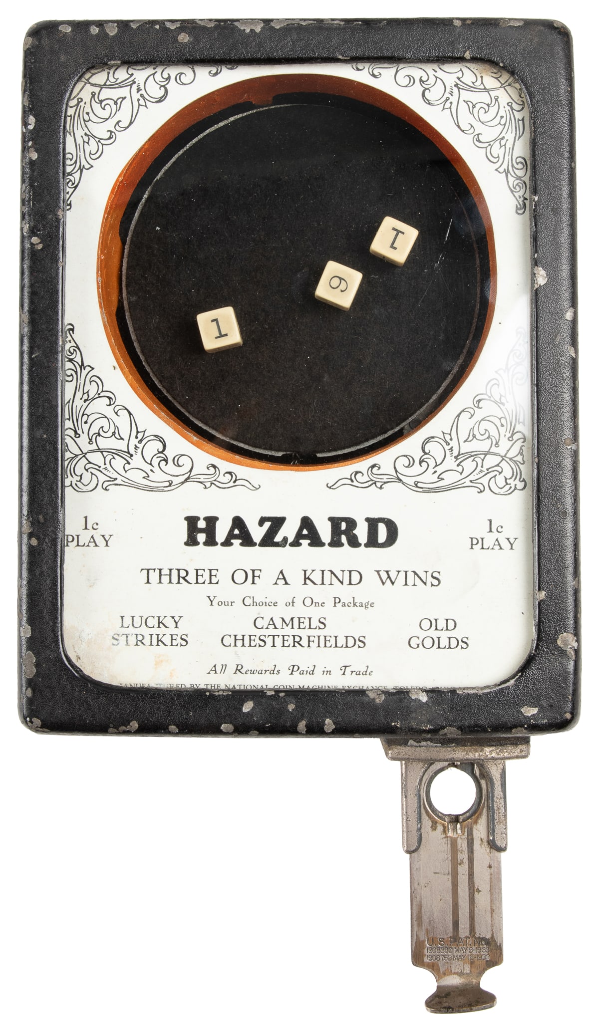 National Coin Machine Exchange 1 Cent Hazard Trade Stimulat... (1 of 2)