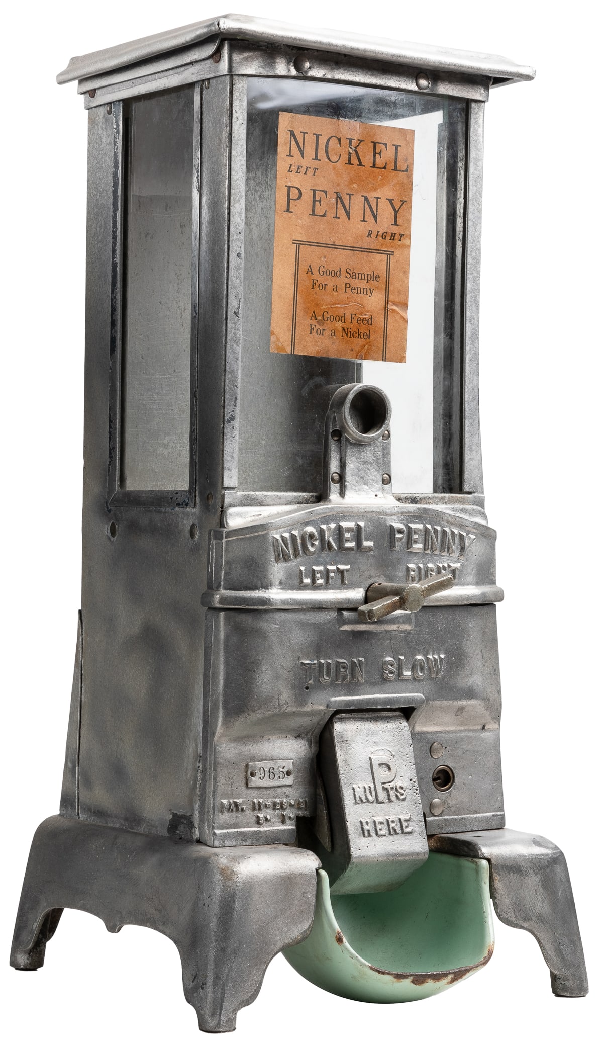 Bryce Williams Nickel Penny Peanut Machine. Kokomo, IN: Bry... (1 of 2)