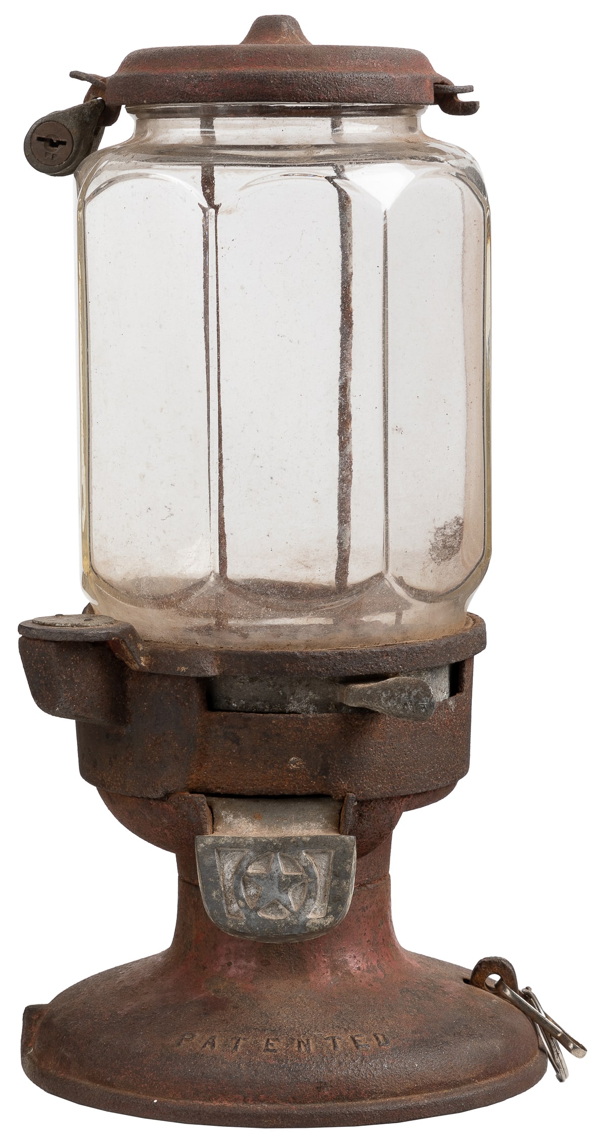 Columbus Model A 1 Cent Gumball Machine. Cast iron base and... (1 of 1)