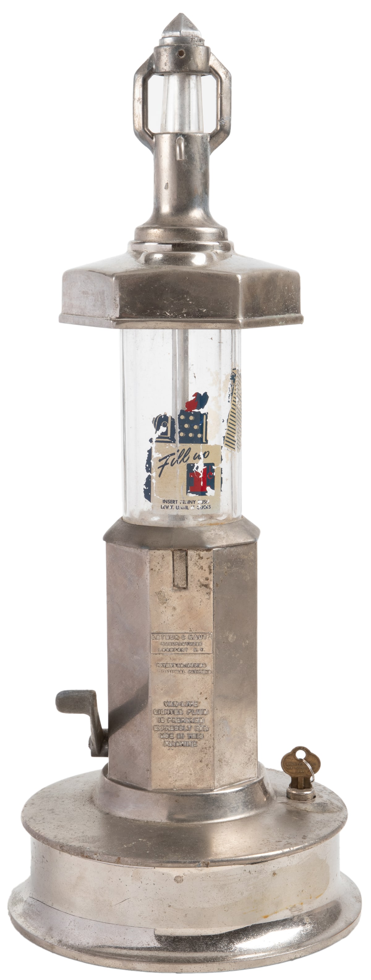 1 Cent Van-Lite Lighter Fluid Dispenser. Lockport, NY: Arth... (1 of 1)