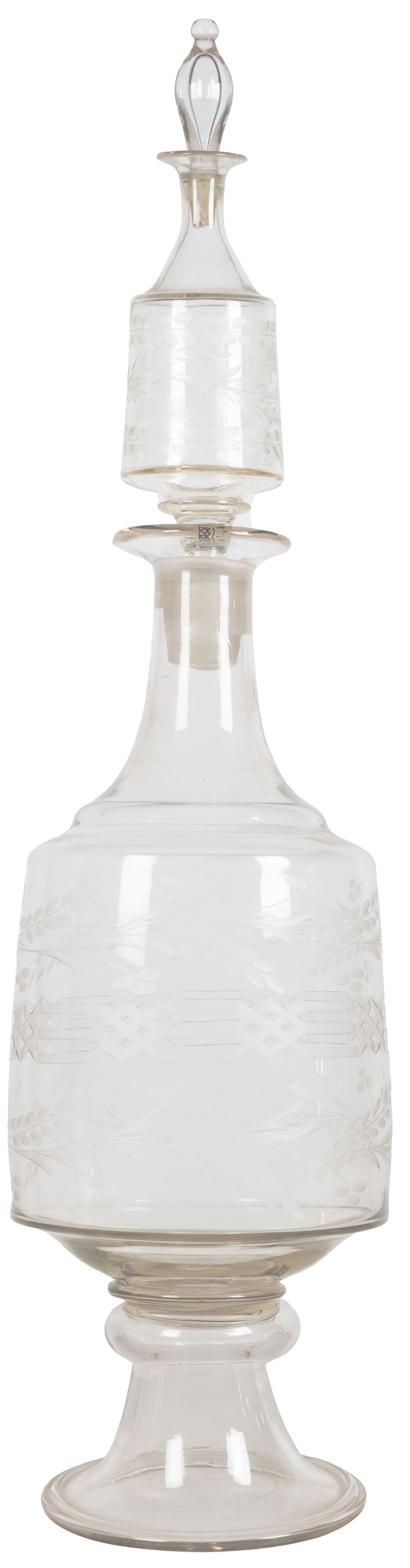 Apothecary Show Globe. Circa early 20th century. Tall, thre... (1 of 2)