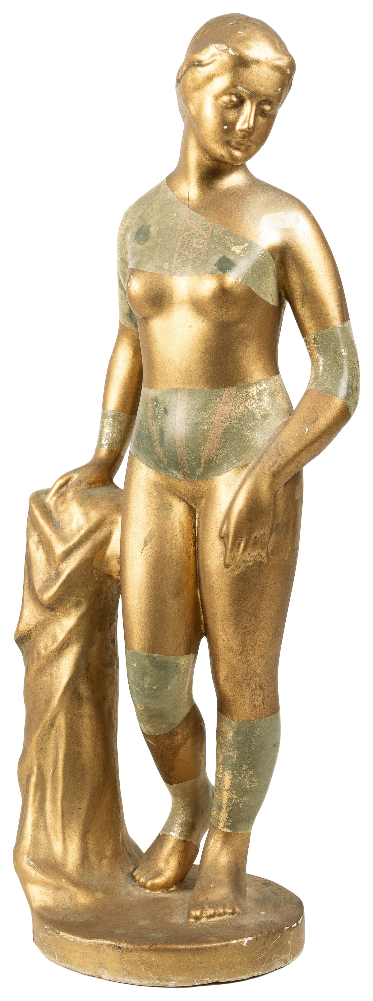 Lingerie / Corsets Figural Display. 1930s. Art Deco-style d... (1 of 4)