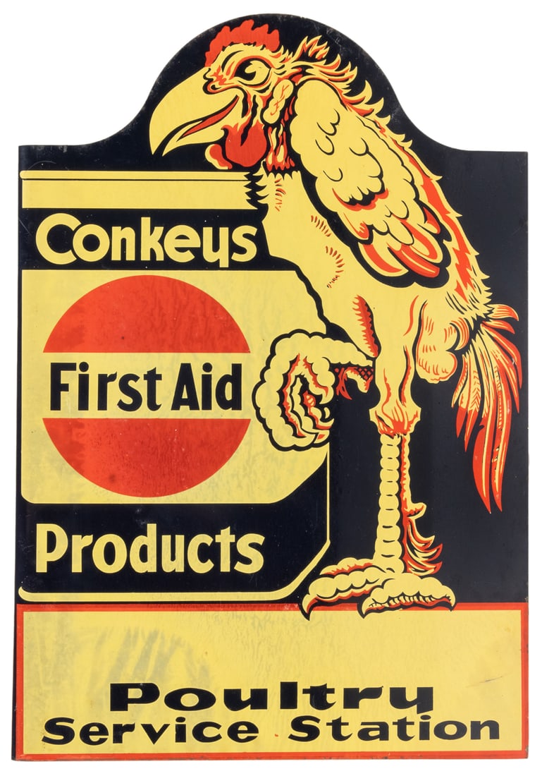 Conkeys First Aid Products / Poultry Service Station. Doubl... (1 of 2)