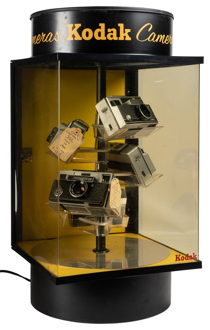 Kodak Cameras Countertop Advertising Display. Circa 1960s. ... (1 of 4)