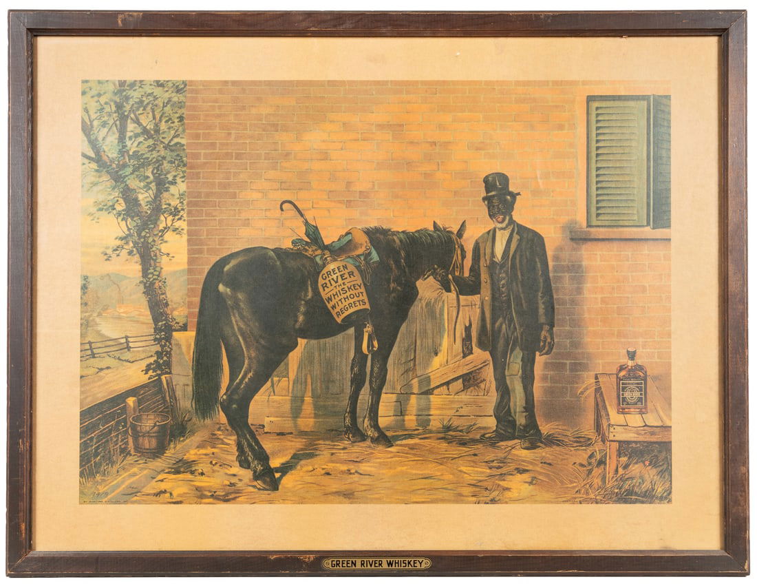 [AFRICAN-AMERICANA]. “Green River The Whiskey Without Regre... (1 of 1)