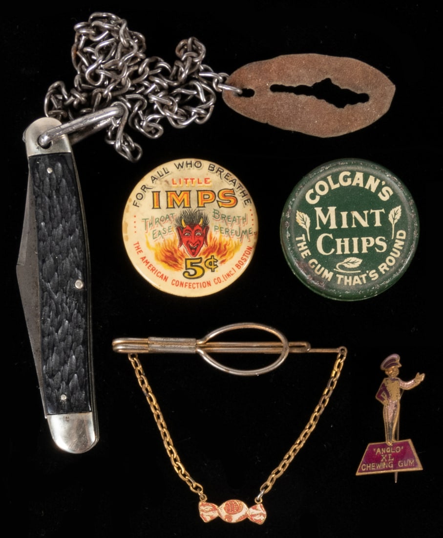 Group of Chewing Gum and Candy Tins and Souvenirs. Includin... (1 of 1)