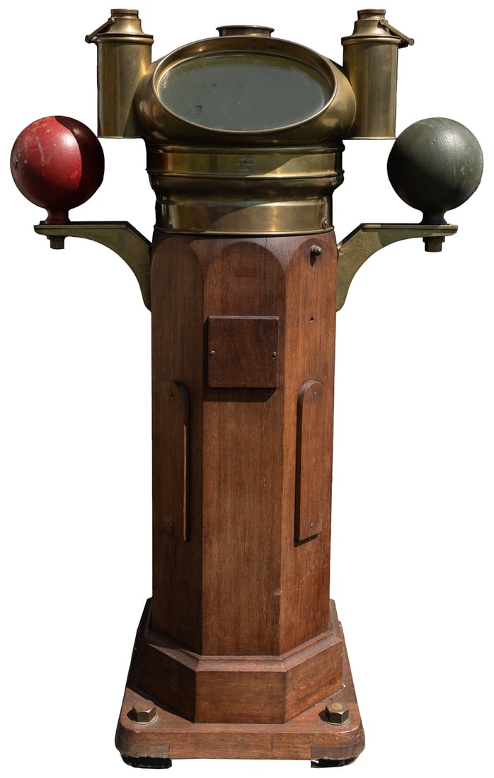 Ship’s Binnacle with Compass. Deptford/London: J Stone & Co... (1 of 2)