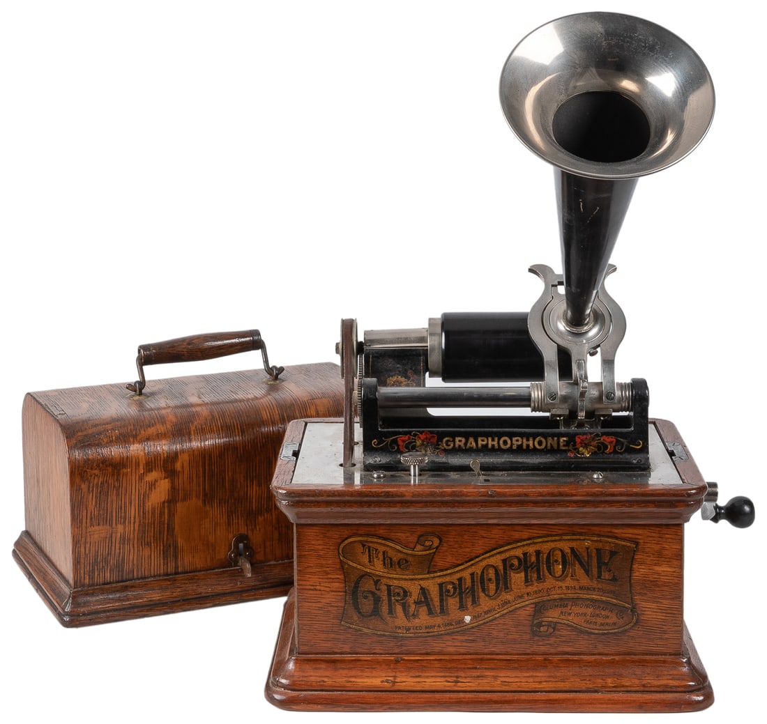 American Graphophone Type AZ Wax Cylinder Player. New York:... (1 of 3)