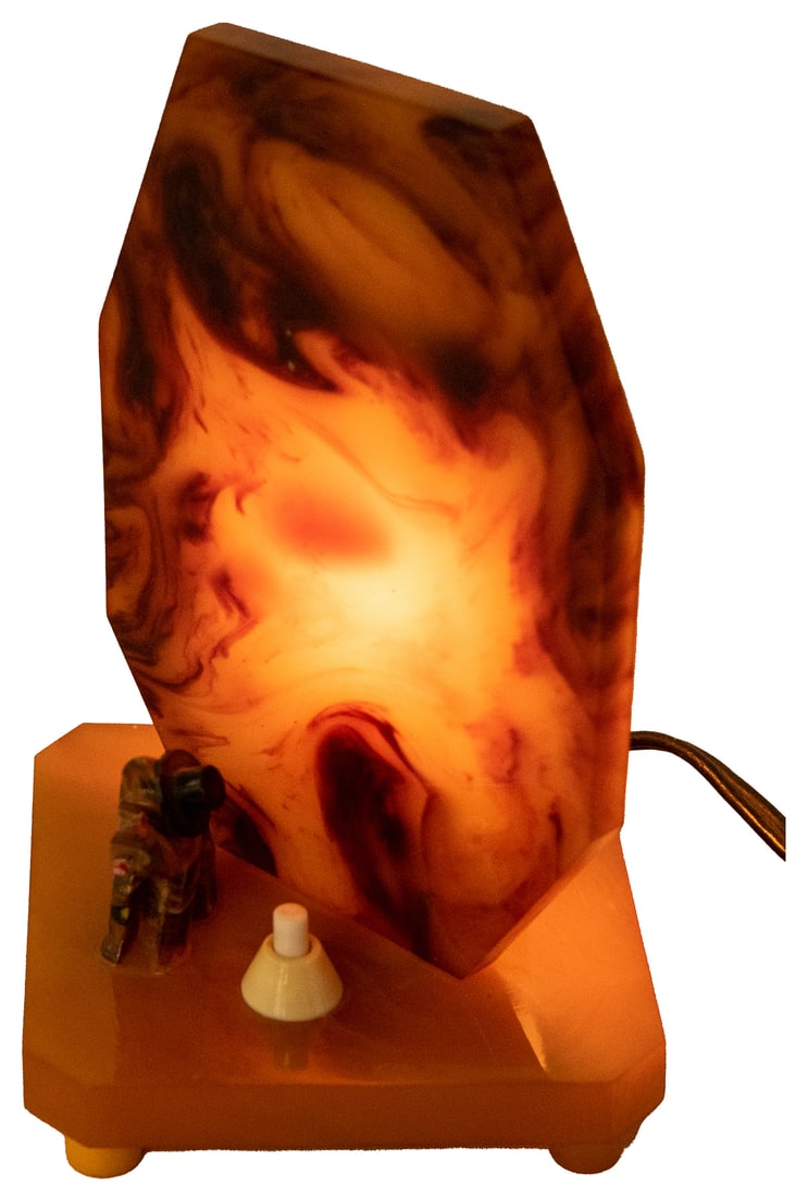 Bakelite Scottie Dog Electric Light. Circa 1950s. Lighted d... (1 of 2)