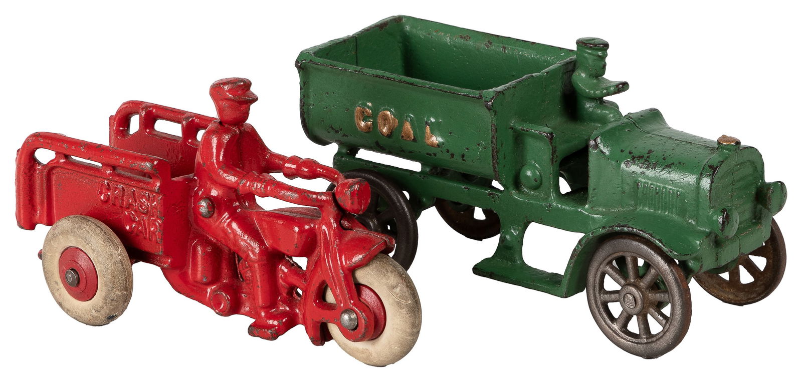 Two Hubley Cast Iron Toys. [Hubley, ca. 1930s.] Two cast ir... (1 of 3)
