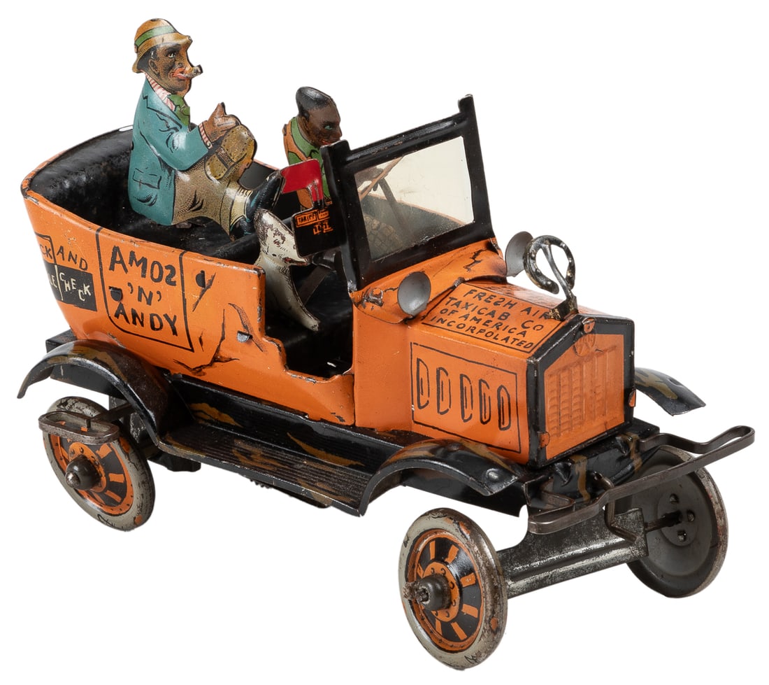 Amos ‘N Andy Fresh Air Taxicab Wind-Up Car. New York: Louis... (1 of 2)