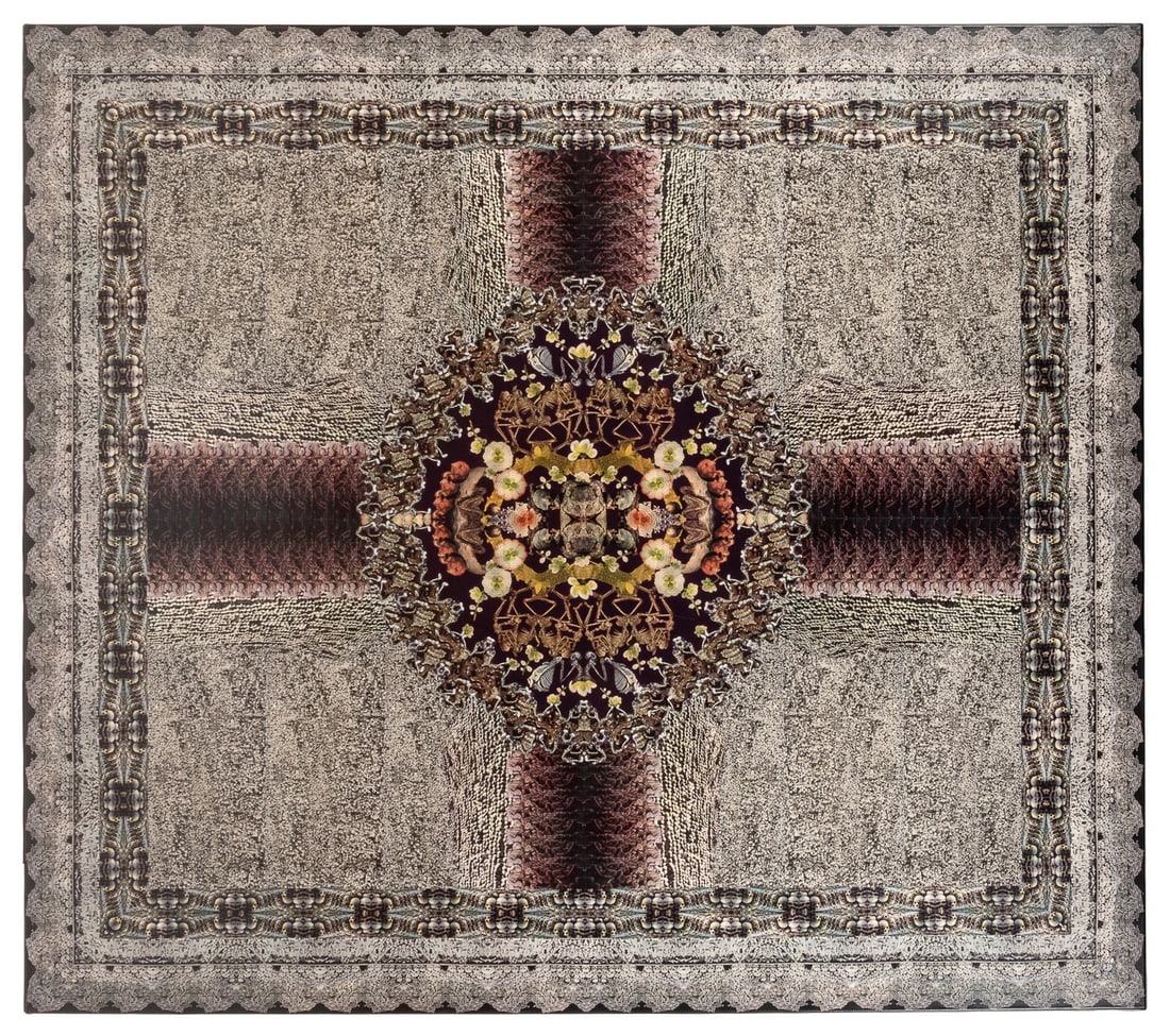 ASLAN, Nora (Argentinean, b. 1937). Vanitas. 1998. Collaged... (1 of 3)