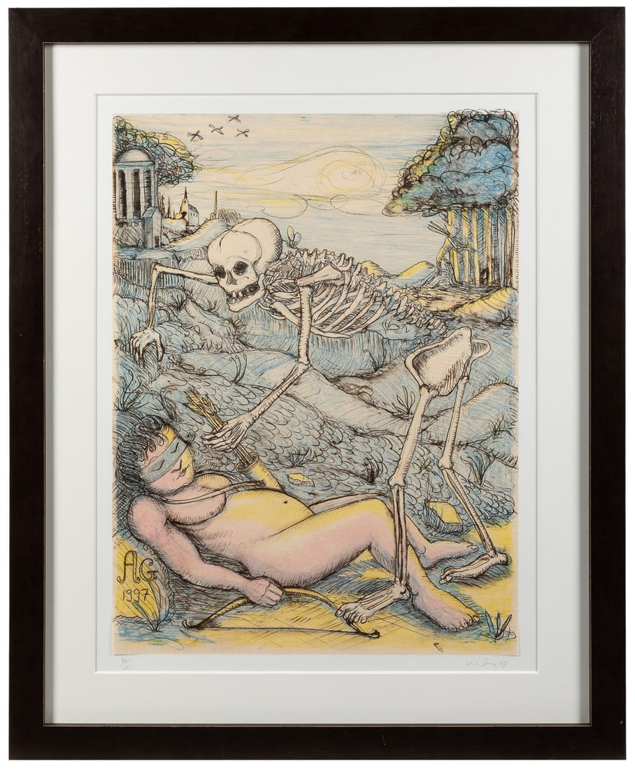 WILEY, William T. (American, 1937 - 2021). Om and Presence ... (1 of 1)