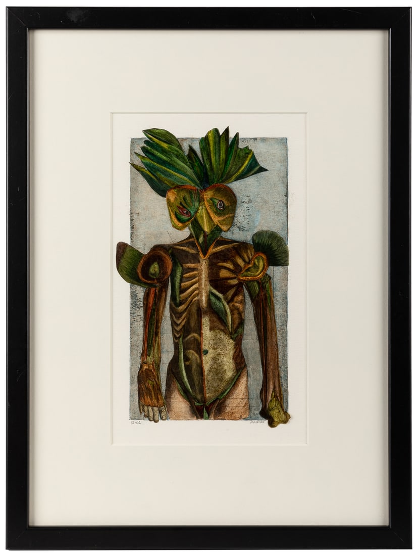 MANERO, Giles (French, b. 1955). Untitled (12-02). 2002. In... (1 of 1)