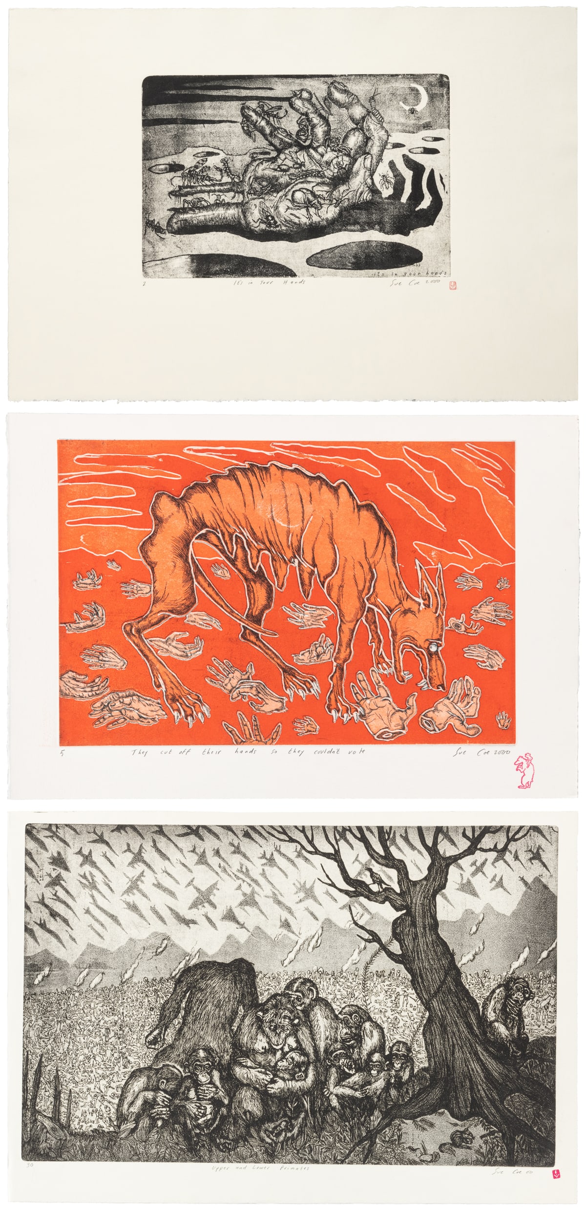 [WAR]. COE, Sue (English, b. 1951). The Tragedy of War. 200... (1 of 4)