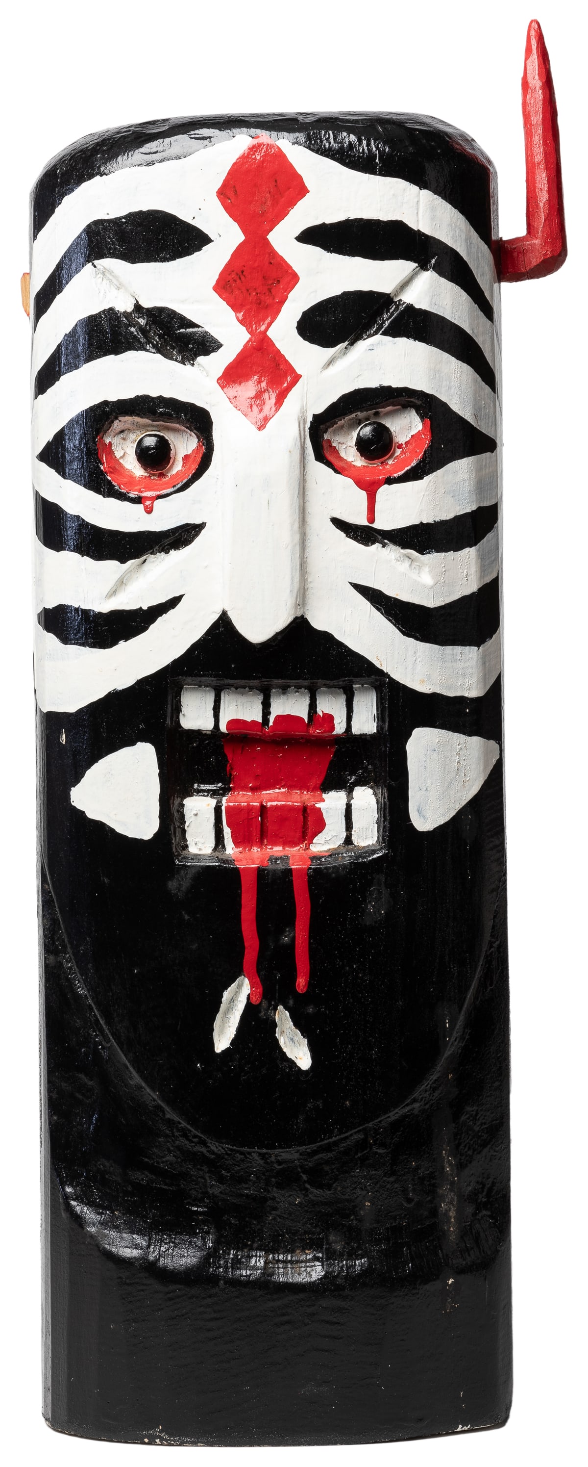 LEWIS, Junior (American, 20th century). Devil. 1989. Enamel... (1 of 3)