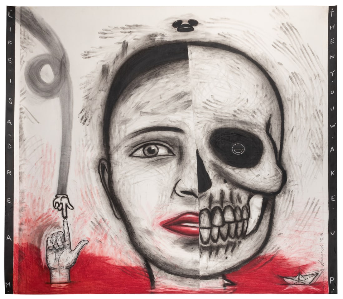 [DAY OF THE DEAD]. CHAGOYA, Enrique (Mexican-American, b. 1... (1 of 2)