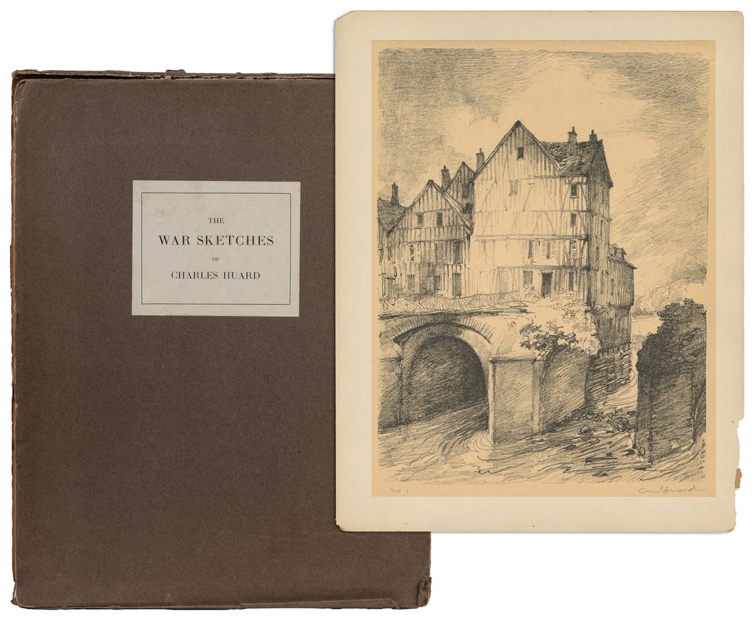 [WORLD WAR I]. HUARD, Charles (French, 1875 - 1965). The Wa... (1 of 7)