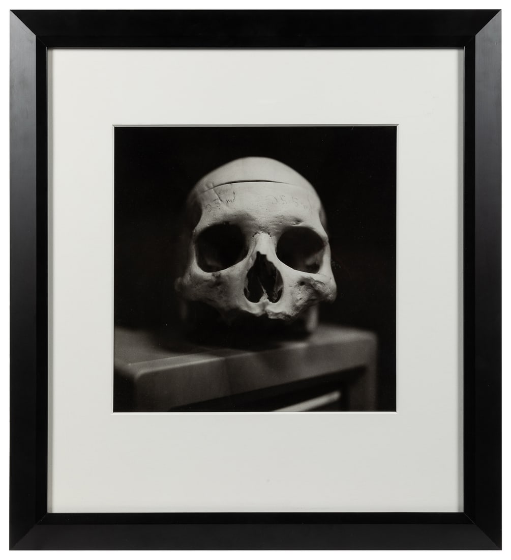 CRATSLEY, Bruce (American, 1944 - 1998). Terminal. 1987. Si...: CRATSLEY, Bruce (American, 1944 - 1998). Terminal. 1987. Silver gelatin print. Frame 27 ½ x 25”; view 14 ½ x 14 ¼”. Near fine. Not examined outside frame.
