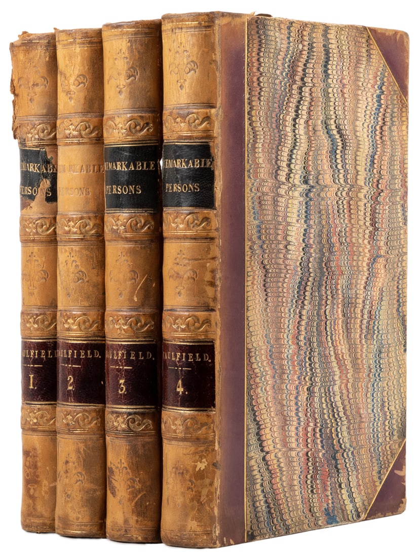 CAULFIELD, James (1764 – 1826). Portraits, Memoirs, and Cha...: CAULFIELD, James (1764 – 1826). Portraits, Memoirs, and Characters, of Remarkable Persons, from the Revolution in 1688 to the End of the Reign of George II. London: H.R. Young and T.H. Whitley, 