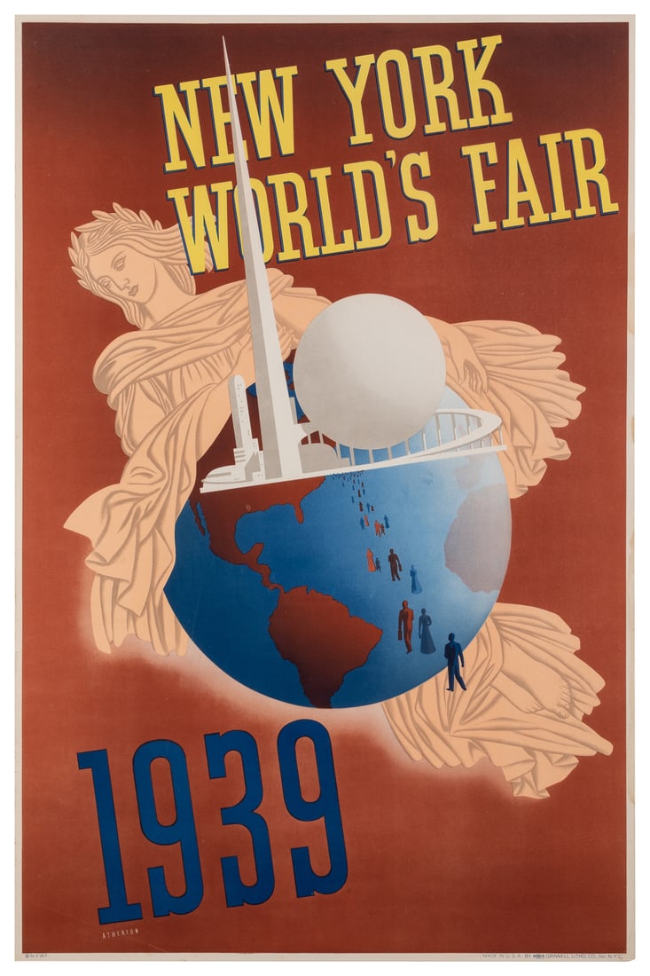 ATHERTON, John (1900 – 1952). New York World’s Fair. 1939. ... (1 of 1)