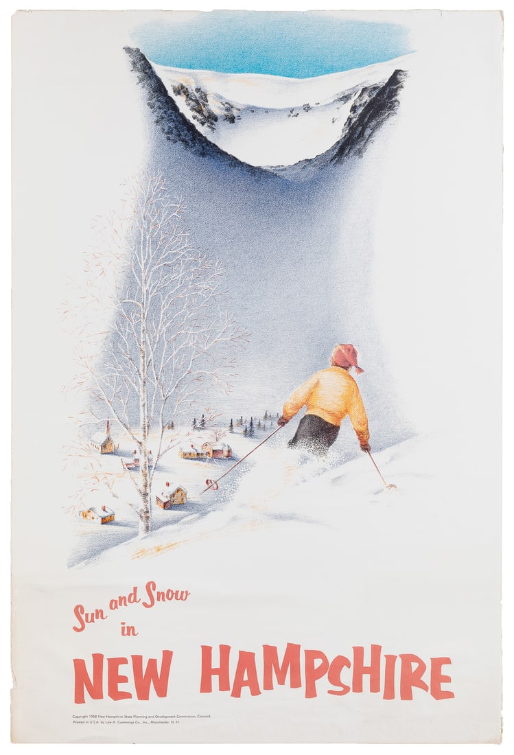 COSGROVE, Alice (1909–1971). Sun and Snow in New Hampshire.... (1 of 1)