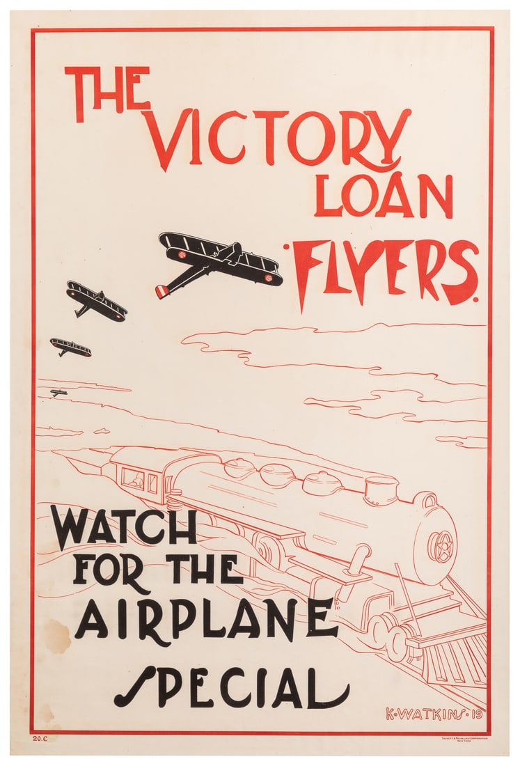 WATKINS, K. The Victory Loan Flyers / Watch for the Airplan... (1 of 1)