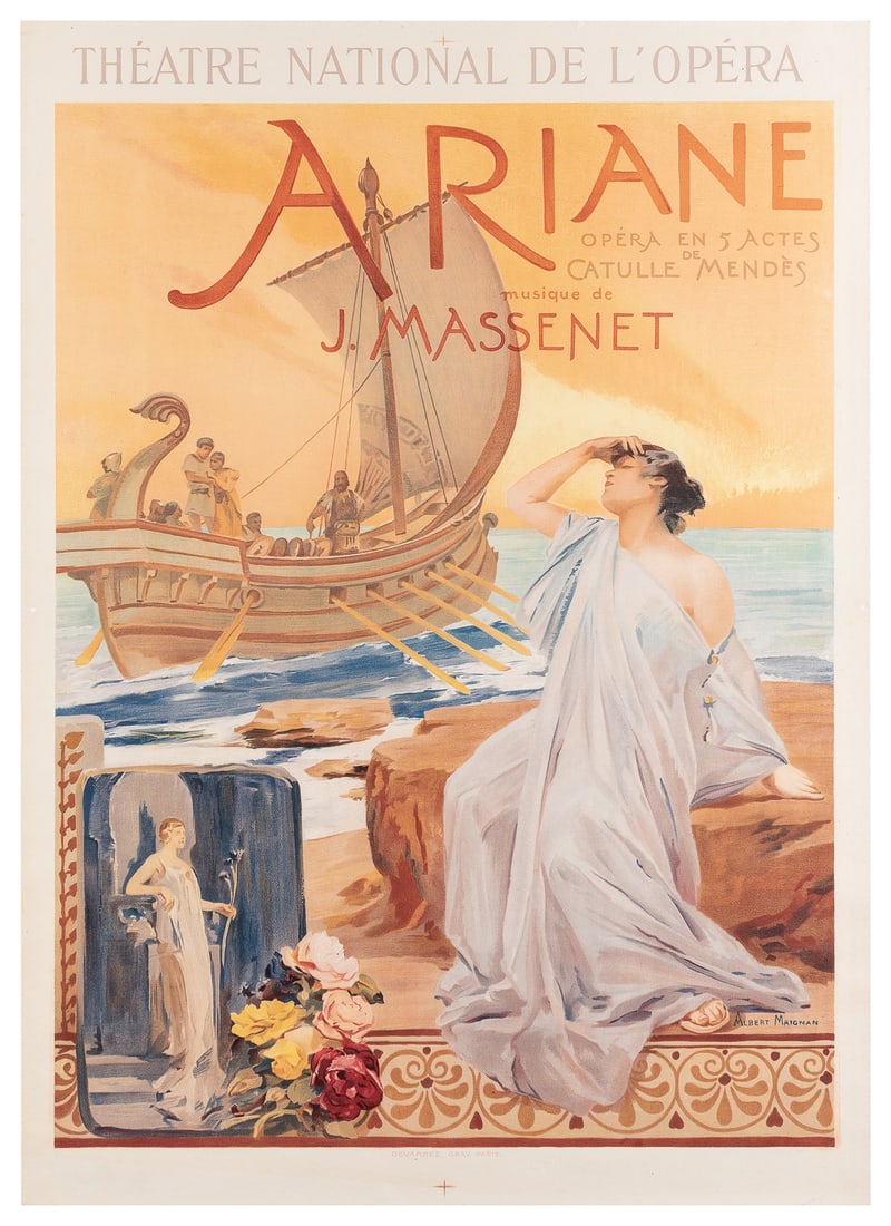[THEATRE]. MAIGNAN, Albert. Ariane. 1906. Paris: Devambez. ... (1 of 1)