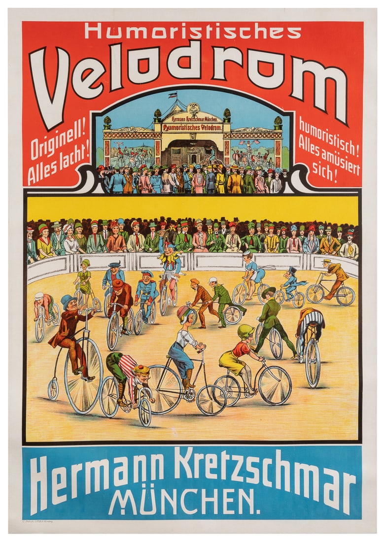Humoristisches Velodrom / Hermann Kretzschmar. Nurnberg: C.... (1 of 1)