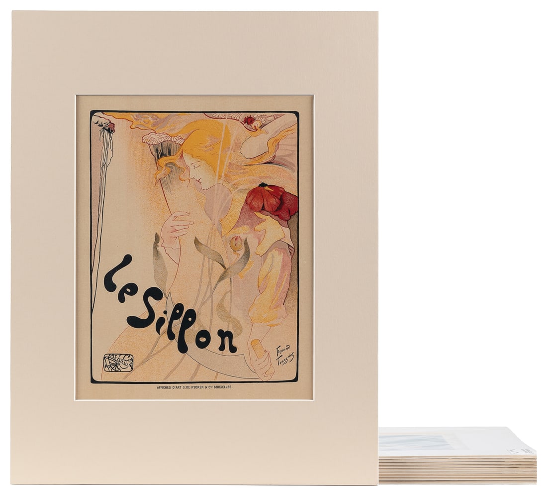 Collection of 10 Lithographs from Les Maitres de l’Affiche.... (1 of 5)