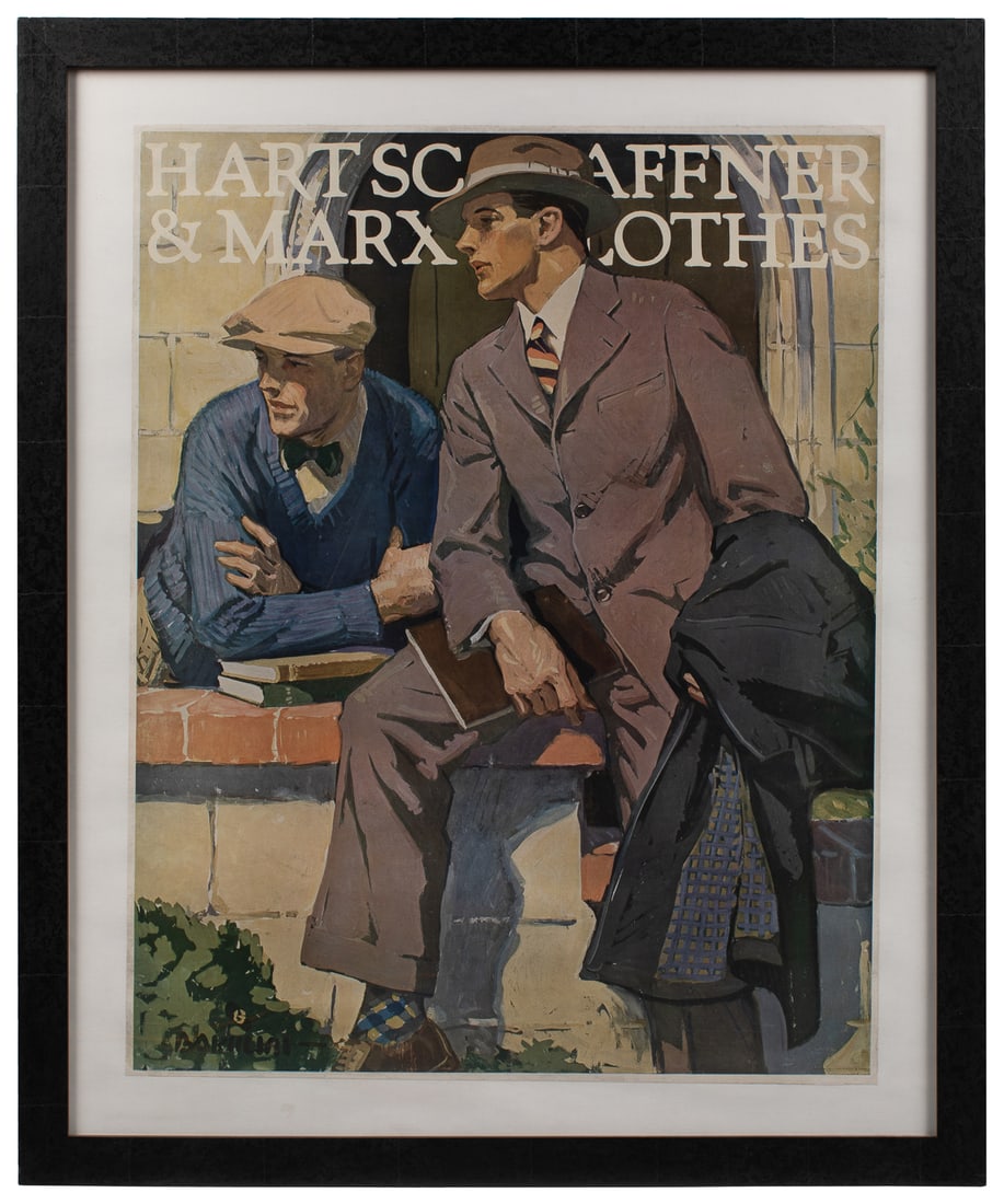 BARNUM, Jay Hyde (1888 – 1962). Hart Schaffner & Marx Cloth... (1 of 1)