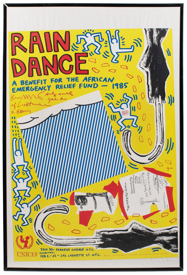 Basquiat, Haring, Lichtenstein, Warhol Rain Dance Basquiat, Haring, Lichtenstein, Warhol Rain Dance