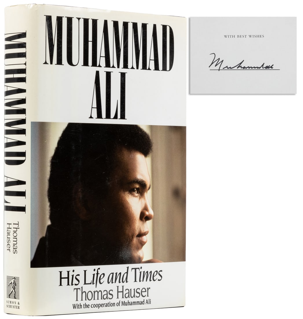 ALI, Muhammad (1942-2016) and HAUSER, Thomas (b. 1946). Muh... (1 of 2)