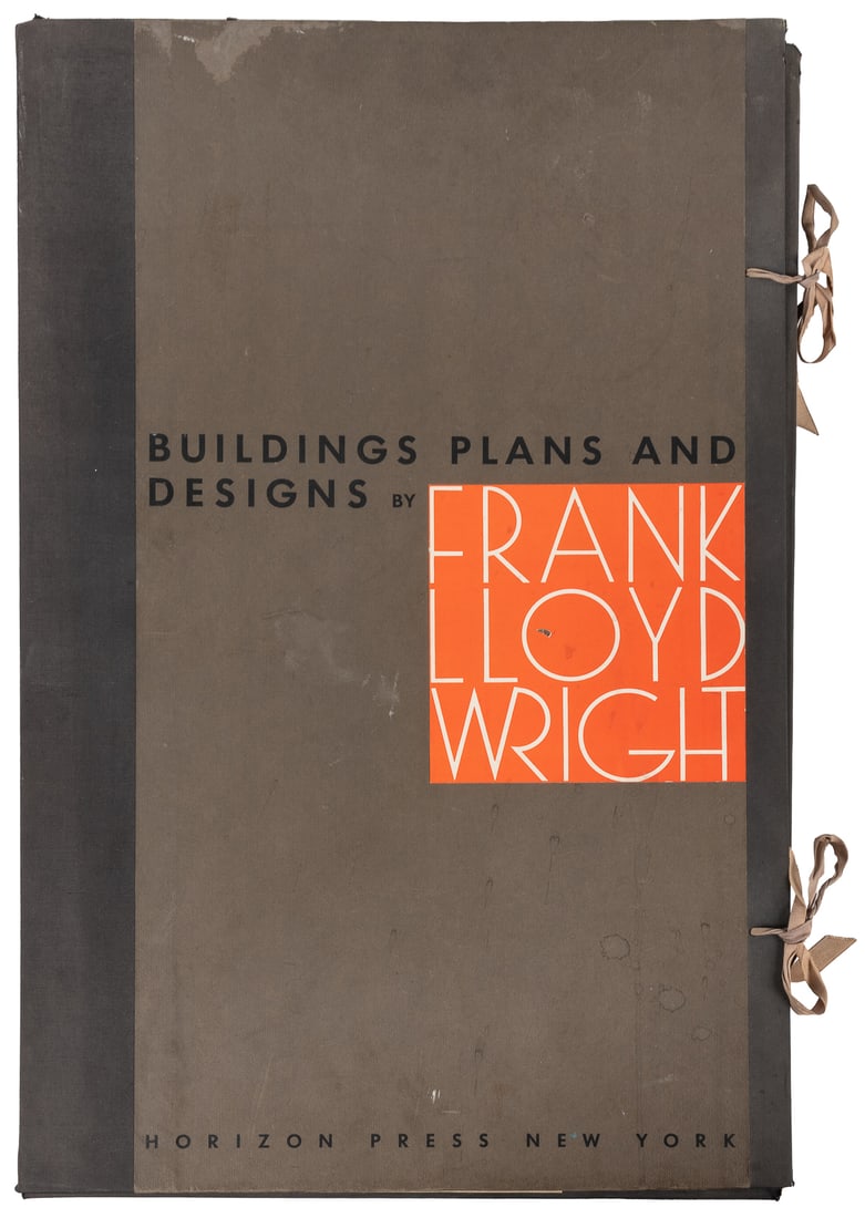 [ARCHITECTURE]. WRIGHT, Frank Lloyd (1867–1959). Buildings,... (1 of 2)