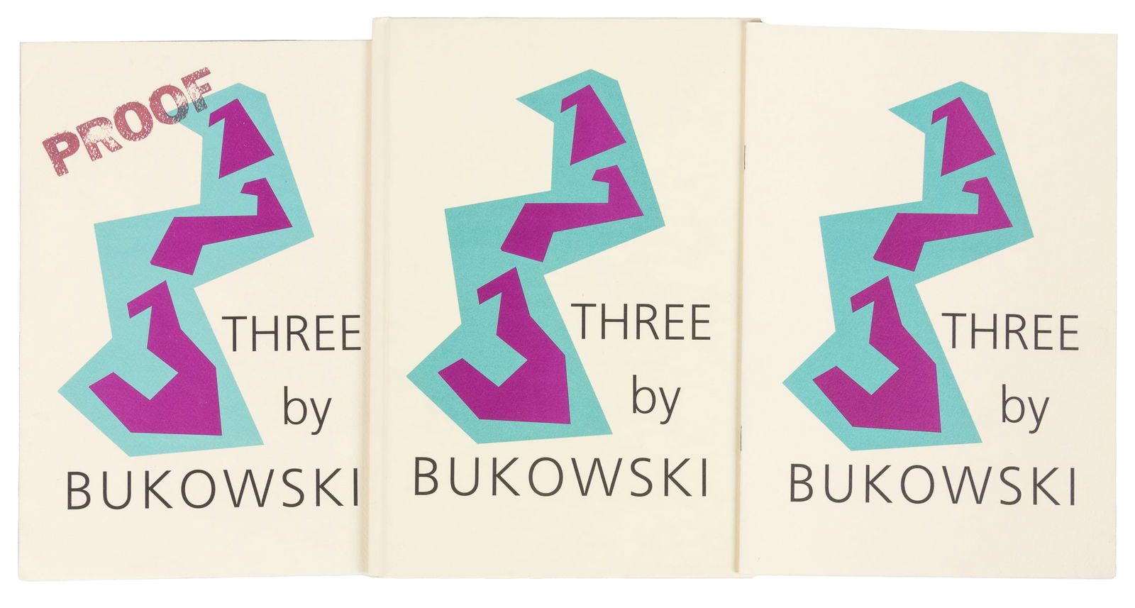 BUKOWSKI, Charles (1920-1994). Three by Bukowski. Santa Ros... (1 of 2)