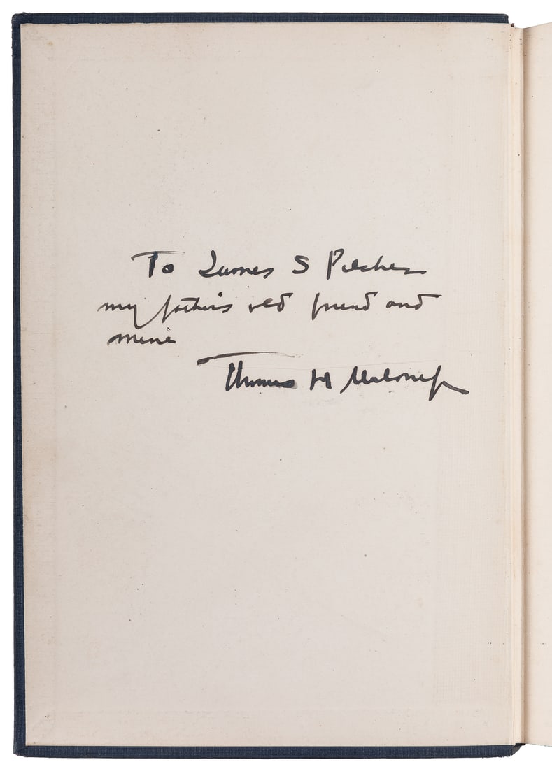 [CIVIL WAR]. MALONE, Thomas H. (1834-1906). Memoir of Thoma... (1 of 2)