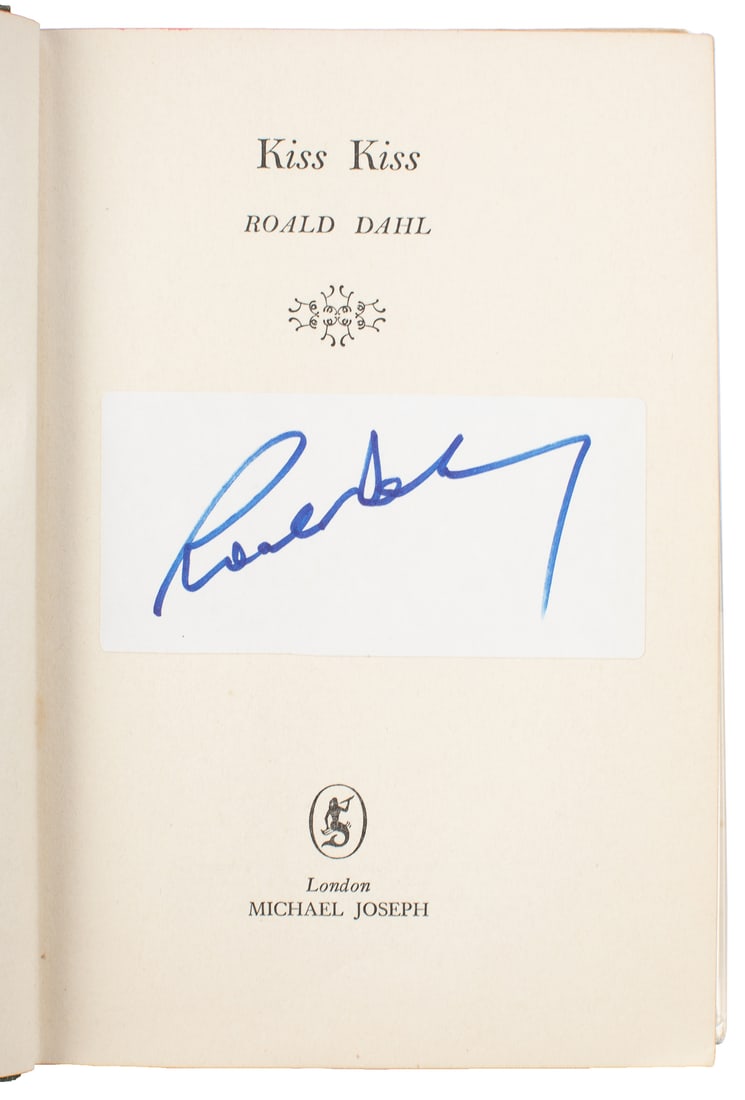DAHL, Roald (1916-1990). Kiss Kiss. London: Michael Joseph,... (1 of 2)