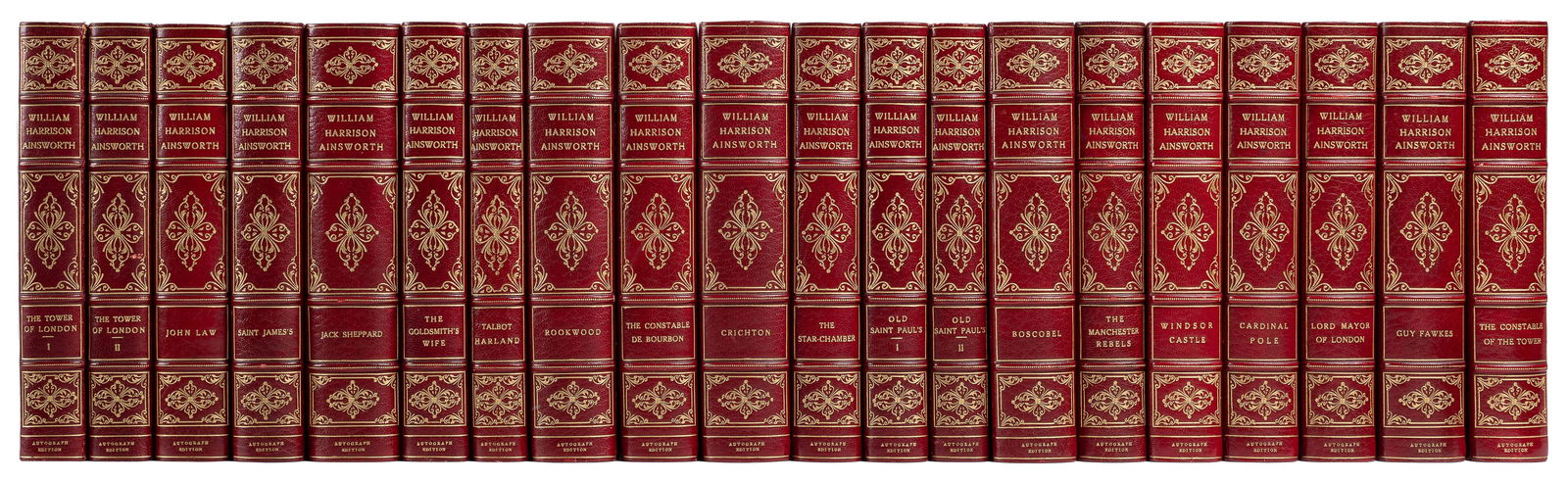 [FINE BINDINGS]. AINSWORTH, William Harrison (1805-1882). H... (1 of 2)