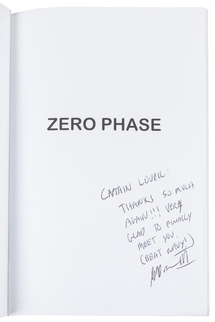 [LOVELL, James (b. 1928), his copy]. BRENNAN, Gerald. Zero ... (1 of 3)
