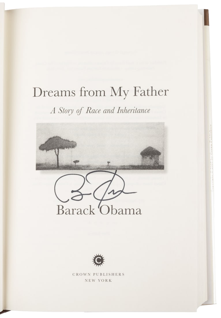OBAMA, Barack (b. 1961). Dreams from My Father. New York: C... (1 of 3)