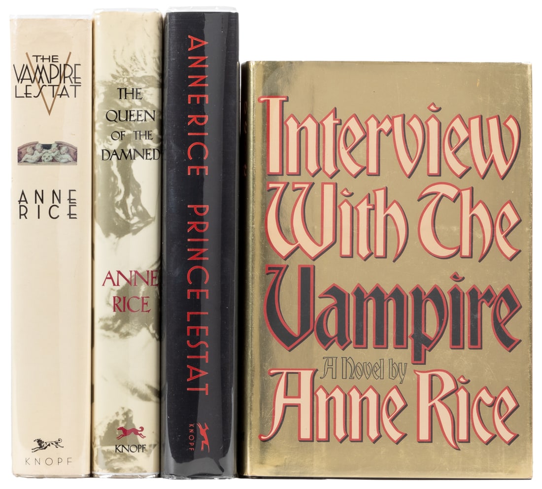 RICE, Anne (1941-2021). The First Three Volumes and the Ele... (1 of 2)