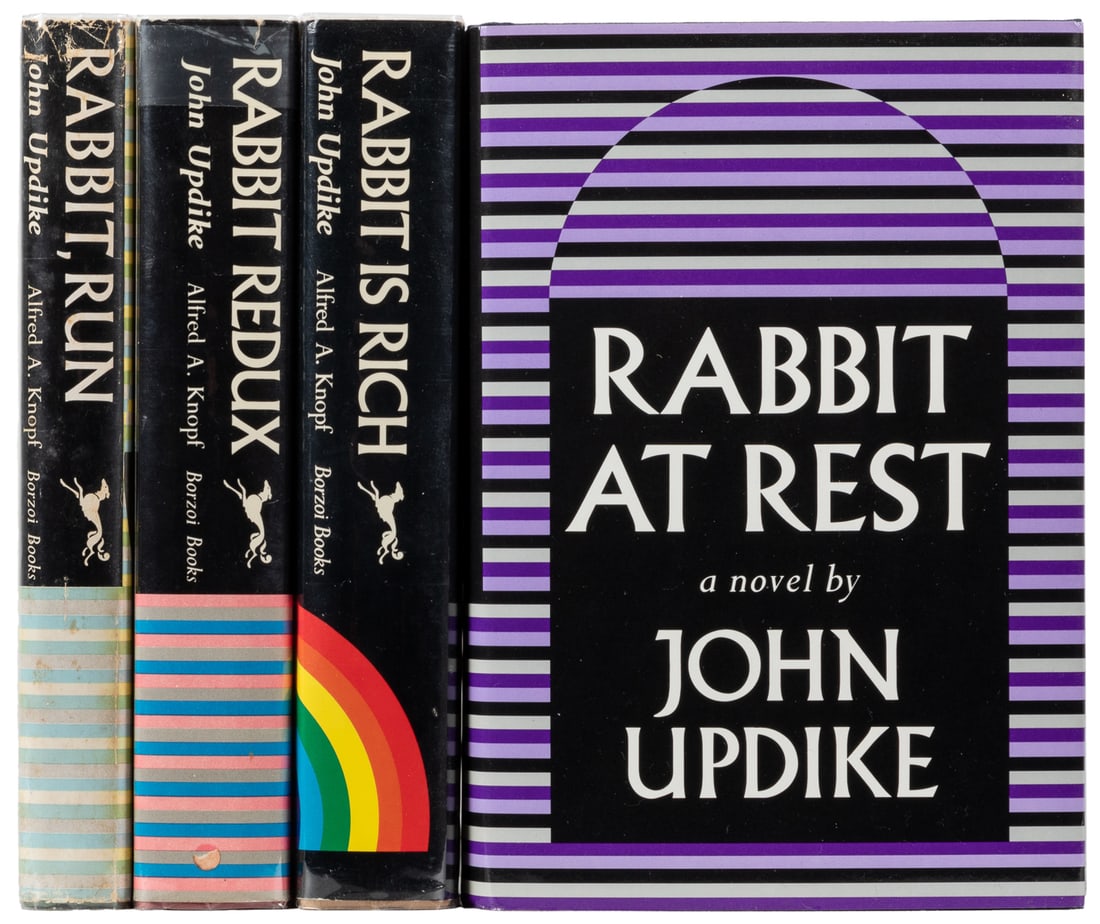 UPDIKE, John (1932-2009). Group of 4 First Trade Editions o... (1 of 2)