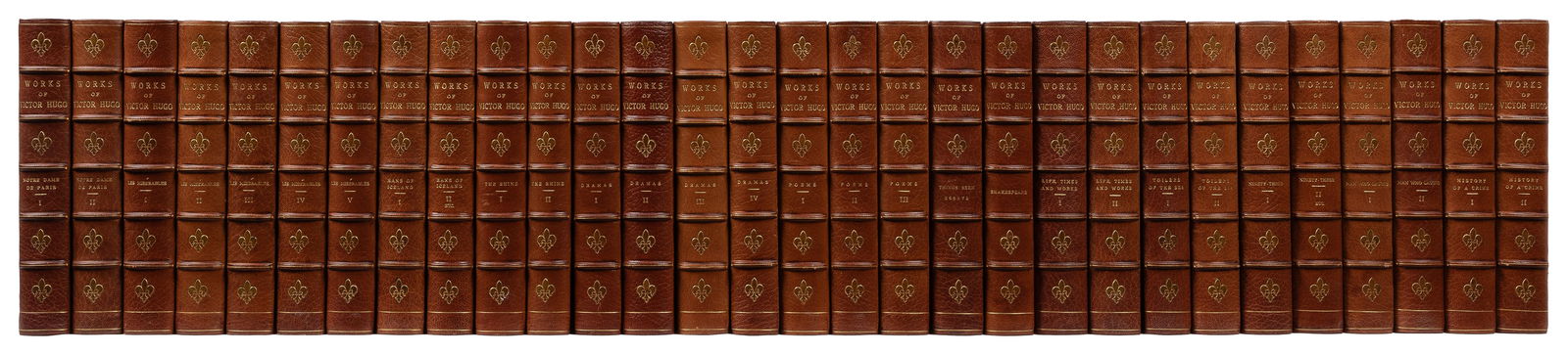 [FINE BINDINGS]. HUGO, Victor (1802-1885). Works of Victor ... (1 of 1)
