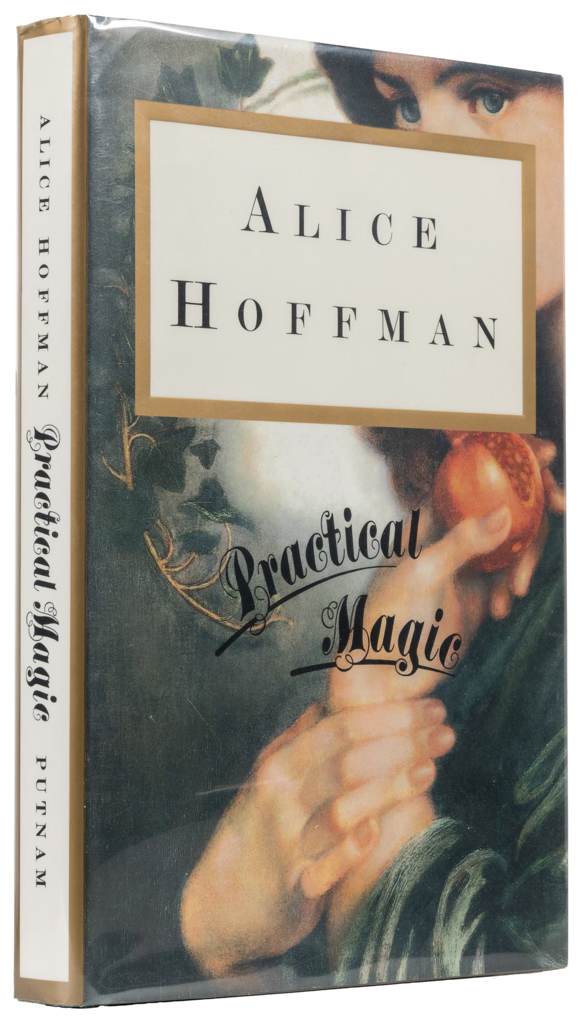 HOFFMAN, Alice (b. 1952). Practical Magic. New York: G. P. ...: HOFFMAN, Alice (b. 1952). Practical Magic. New York: G. P. Putnam’s Sons, [1995]. 8vo. 244, [2, blank] pp. Publisher’s green cloth backstrip over light gray boards, front board stamped in