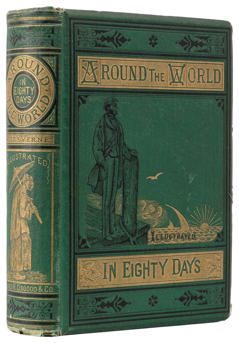 VERNE, Jules (1828-1905). Around the World in Eighty Days. ... (1 of 1)