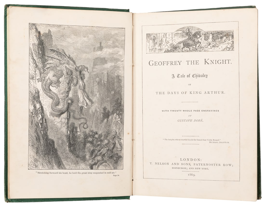 [DORÉ, Gustave (1832-1883), illustrator]. Geoffrey the Knig... (1 of 2)