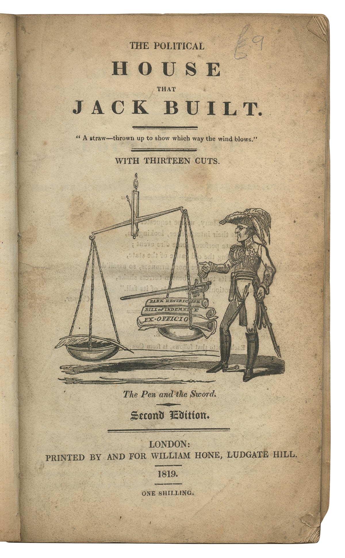 [CRUIKSHANK, George (1792-1878), illustrator]. HONE, Willia... (1 of 2)