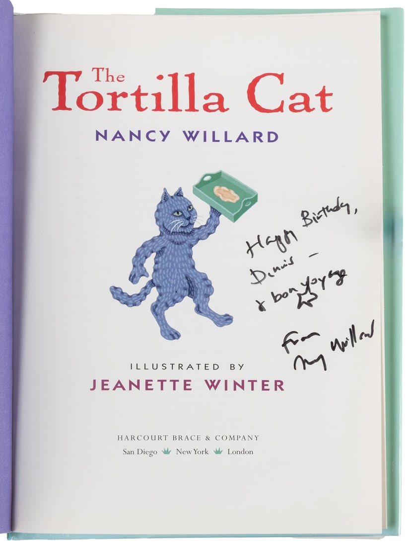 [WINTER, Jeanette (b. 1939), illustrator]. WILLARD, Nancy (... (1 of 2)